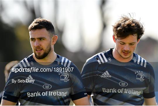 Leinster Rugby Captain's Run and Press Conference Leinster Rugby Captain's Run and Press Conference