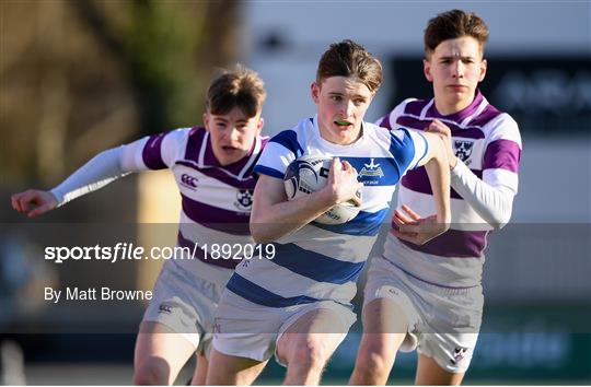 Blackrock College v Clongowes Wood College - Bank of Ireland Leinster Schools Junior Cup Second Round Blackrock College v Clongowes Wood College - Bank of Ireland Leinster Schools Junior Cup Second Round