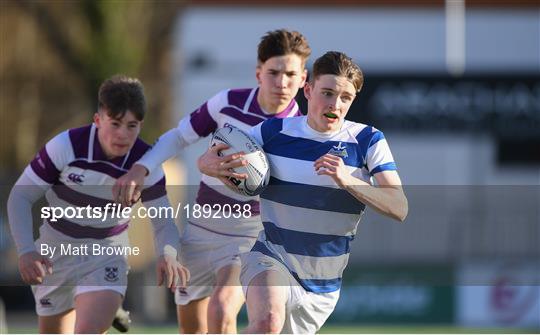 Blackrock College v Clongowes Wood College - Bank of Ireland Leinster Schools Junior Cup Second Round Blackrock College v Clongowes Wood College - Bank of Ireland Leinster Schools Junior Cup Second Round