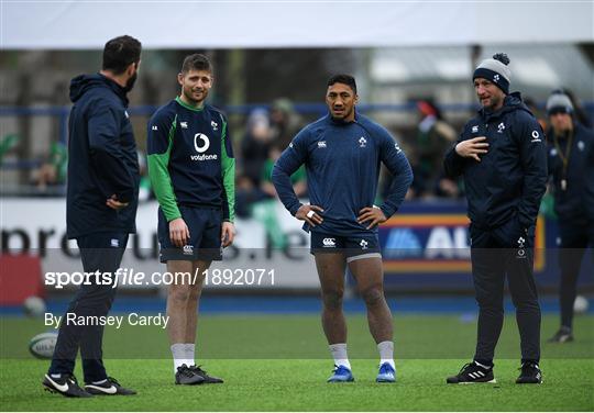 Ireland Rugby Open Training Ireland Rugby Open Training