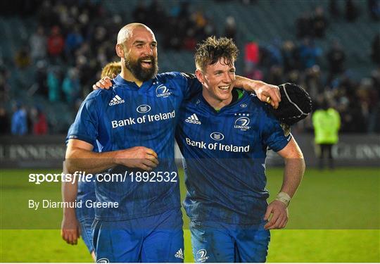 Leinster v Glasgow Warriors - Guinness PRO14 Round 13 Leinster v Glasgow Warriors - Guinness PRO14 Round 13