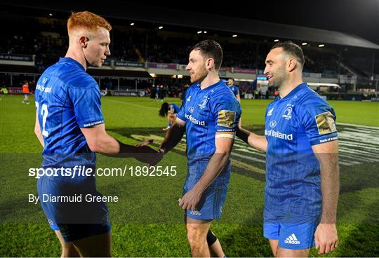 Leinster v Glasgow Warriors - Guinness PRO14 Round 13 Leinster v Glasgow Warriors - Guinness PRO14 Round 13
