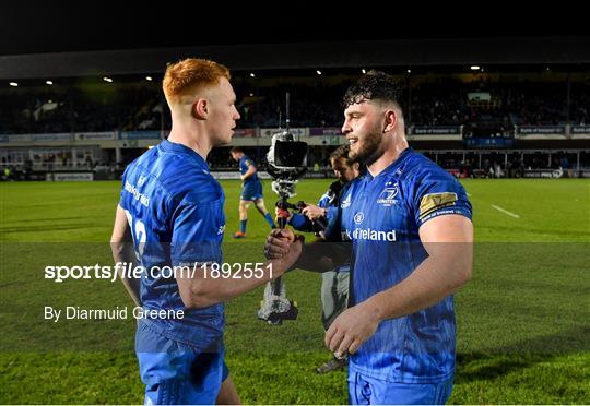 Leinster v Glasgow Warriors - Guinness PRO14 Round 13 Leinster v Glasgow Warriors - Guinness PRO14 Round 13