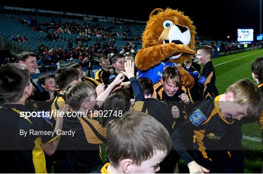 Bank of Ireland Half-Time Minis at Leinster v Glasgow Warriors - Guinness PRO14 Round 13