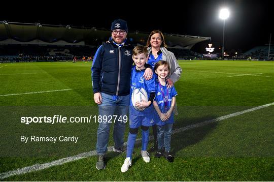 Mascots at Leinster v Glasgow Warriors - Guinness PRO14 Round 13