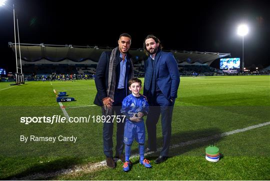 Mascots at Leinster v Glasgow Warriors - Guinness PRO14 Round 13