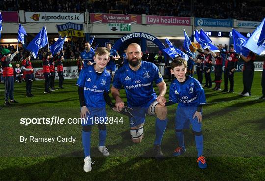 Mascots at Leinster v Glasgow Warriors - Guinness PRO14 Round 13