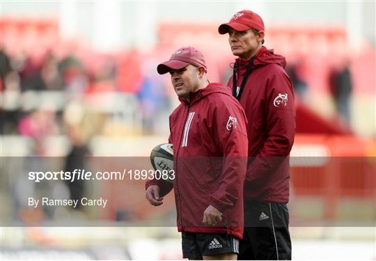 Munster v Scarlets - Guinness PRO14 Round 13 Munster v Scarlets - Guinness PRO14 Round 13