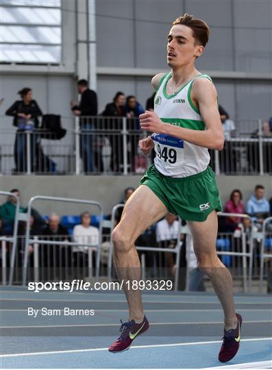 Irish Life Health National Senior Indoor Athletics Championships - Day One Irish Life Health National Senior Indoor Athletics Championships - Day One
