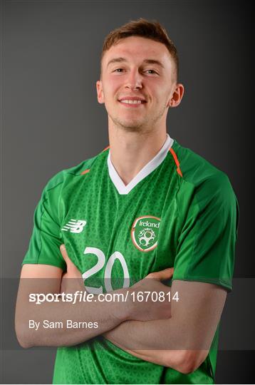 Republic of Ireland U21 Squad Portraits