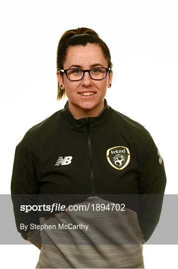 Republic of Ireland Women's U17 Squad Portraits