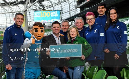 UEFA EURO 2020 marks 100 Days To Go Milestone UEFA EURO 2020 marks 100 Days To Go Milestone
