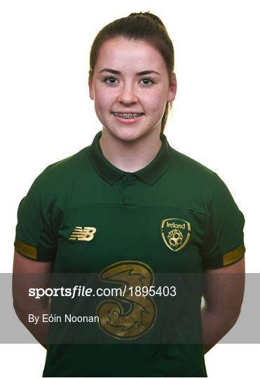 Republic of Ireland Women's U19 Portraits