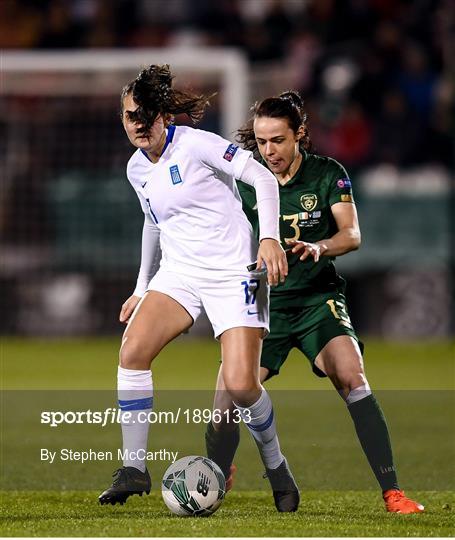 Republic of Ireland v Greece - UEFA Women's 2021 European Championships Qualifier Republic of Ireland v Greece - UEFA Women's 2021 European Championships Qualifier