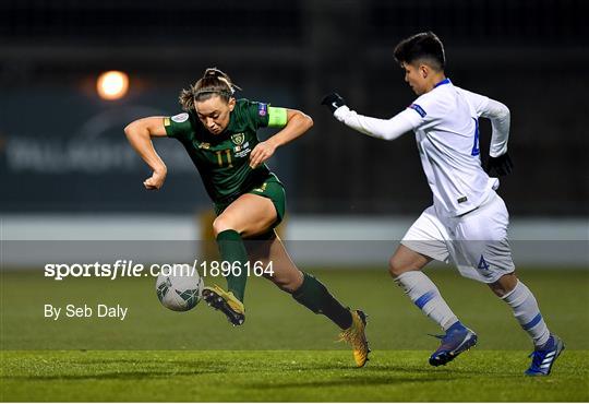 Republic of Ireland v Greece - UEFA Women's 2021 European Championships Qualifier Republic of Ireland v Greece - UEFA Women's 2021 European Championships Qualifier