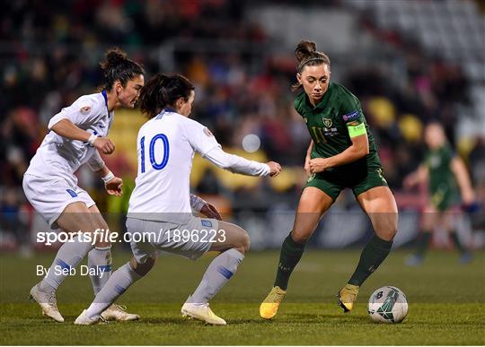 Republic of Ireland v Greece - UEFA Women's 2021 European Championships Qualifier Republic of Ireland v Greece - UEFA Women's 2021 European Championships Qualifier
