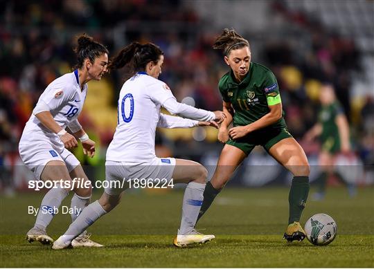 Republic of Ireland v Greece - UEFA Women's 2021 European Championships Qualifier Republic of Ireland v Greece - UEFA Women's 2021 European Championships Qualifier