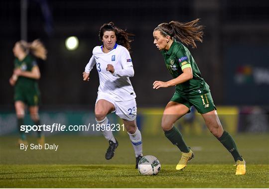 Republic of Ireland v Greece - UEFA Women's 2021 European Championships Qualifier