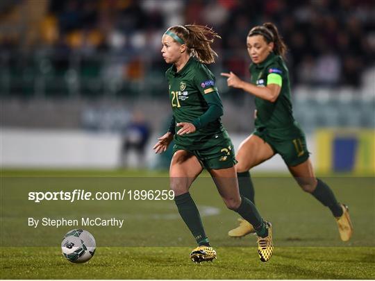 Republic of Ireland v Greece - UEFA Women's 2021 European Championships Qualifier Republic of Ireland v Greece - UEFA Women's 2021 European Championships Qualifier