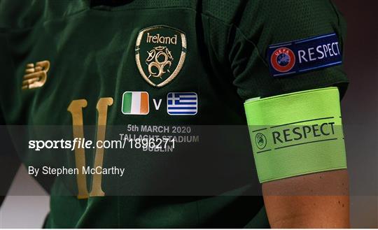 Republic of Ireland v Greece - UEFA Women's 2021 European Championships Qualifier Republic of Ireland v Greece - UEFA Women's 2021 European Championships Qualifier