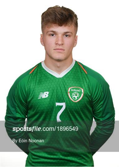 Republic of Ireland U17's Portrait Session