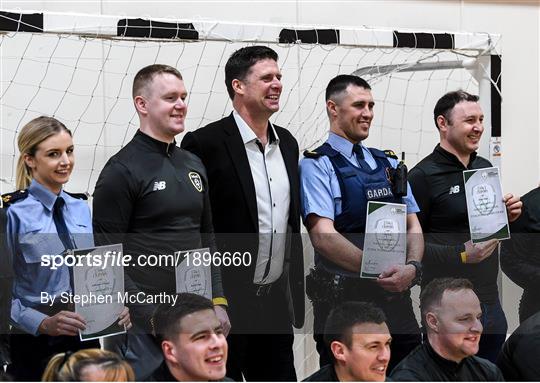 FAI Interim Deputy Chief Executive Niall Quinn visits Darndale