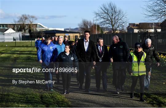 FAI Interim Deputy Chief Executive Niall Quinn visits Darndale