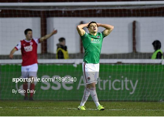 St Patrick's Athletic v Cork City - SSE Airtricity League Premier Division