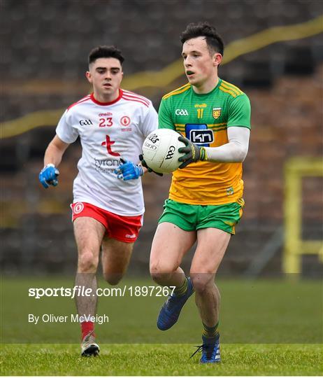 Tyrone v Donegal - EirGrid Ulster GAA Football U20 Championship Final Tyrone v Donegal - EirGrid Ulster GAA Football U20 Championship Final