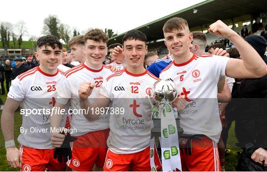 Tyrone v Donegal - EirGrid Ulster GAA Football U20 Championship Final Tyrone v Donegal - EirGrid Ulster GAA Football U20 Championship Final