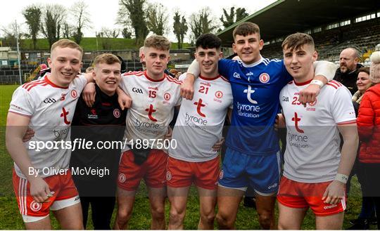Tyrone v Donegal - EirGrid Ulster GAA Football U20 Championship Final Tyrone v Donegal - EirGrid Ulster GAA Football U20 Championship Final