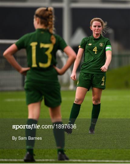 Republic of Ireland v England - Women's Under-15s John Read Trophy