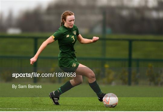 Republic of Ireland v England - Women's Under-15s John Read Trophy