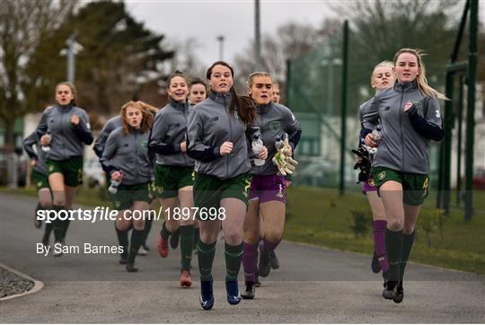 Republic of Ireland v England - Women's Under-15s John Read Trophy Republic of Ireland v England - Women's Under-15s John Read Trophy