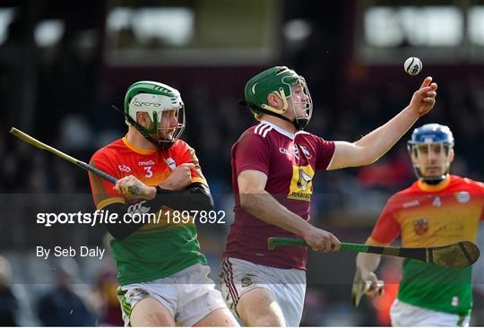 Westmeath v Carlow - Allianz Hurling League Division 1 Relegation Play-Off Westmeath v Carlow - Allianz Hurling League Division 1 Relegation Play-Off