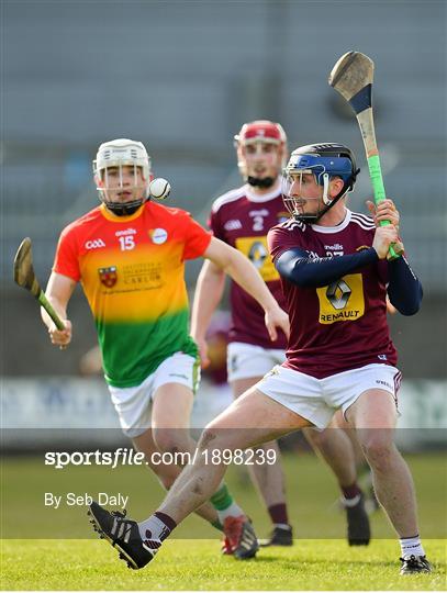 Westmeath v Carlow - Allianz Hurling League Division 1 Relegation Play-Off Westmeath v Carlow - Allianz Hurling League Division 1 Relegation Play-Off