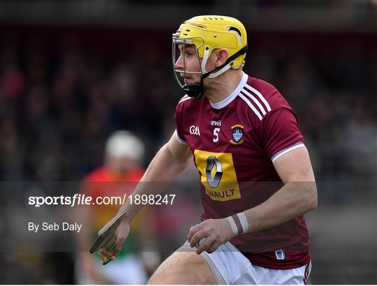 Westmeath v Carlow - Allianz Hurling League Division 1 Relegation Play-Off Westmeath v Carlow - Allianz Hurling League Division 1 Relegation Play-Off