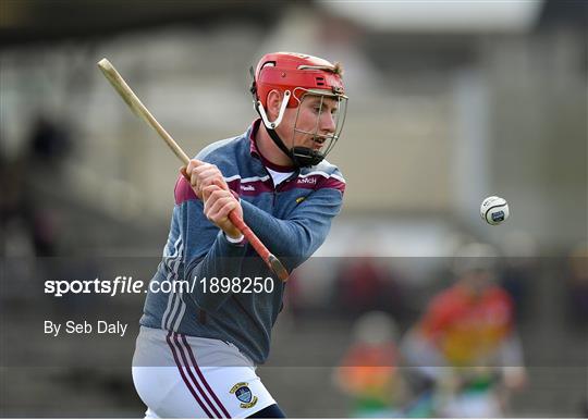 Westmeath v Carlow - Allianz Hurling League Division 1 Relegation Play-Off Westmeath v Carlow - Allianz Hurling League Division 1 Relegation Play-Off