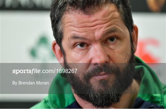 Ireland Rugby Press Conference