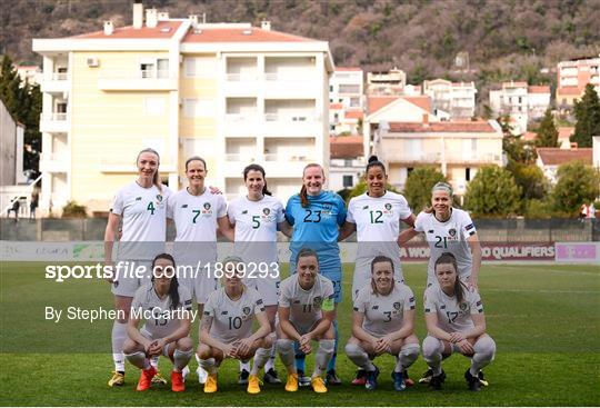 Montenegro v Republic of Ireland - UEFA Women's 2021 European Championships Qualifier Montenegro v Republic of Ireland - UEFA Women's 2021 European Championships Qualifier
