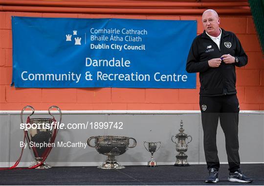 FAI Interim Deputy Chief Executive Niall Quinn visits Darndale