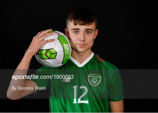 Republic of Ireland U16's Portrait Session