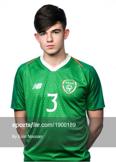 Republic of Ireland U17's Portrait Session