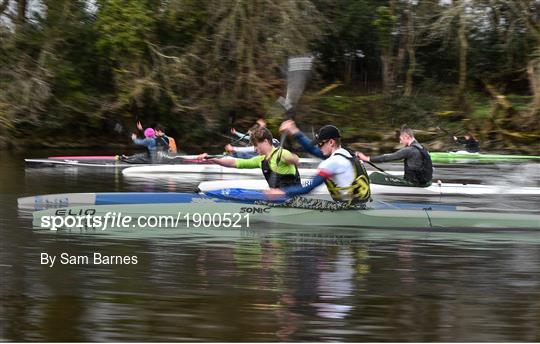 Salmon Leap Canoe Club Junior 'A' K1 Training Session