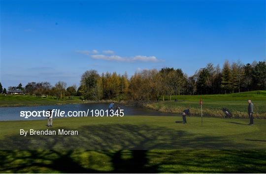 Members of Craddockstown Golf Club enjoy golf while adhering to the guidelines of social distancing