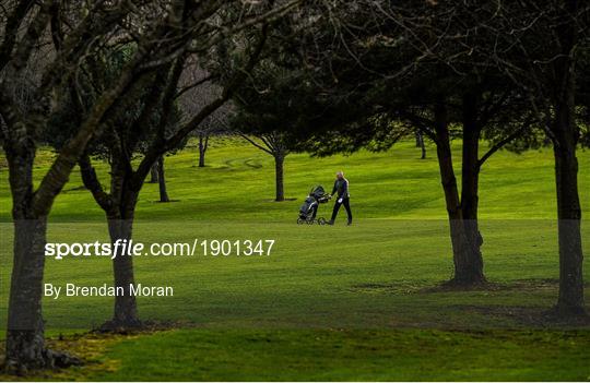 Members of Craddockstown Golf Club enjoy golf while adhering to the guidelines of social distancing Members of Craddockstown Golf Club enjoy golf while adhering to the guidelines of social distancing
