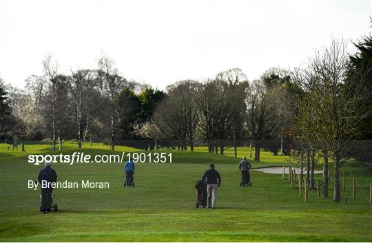 Members of Craddockstown Golf Club enjoy golf while adhering to the guidelines of social distancing Members of Craddockstown Golf Club enjoy golf while adhering to the guidelines of social distancing