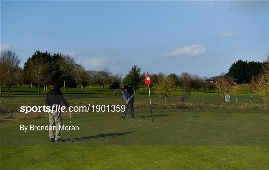 Members of Craddockstown Golf Club enjoy golf while adhering to the guidelines of social distancing