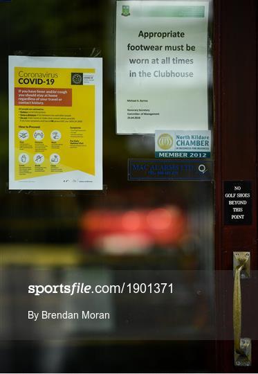 Members of Craddockstown Golf Club enjoy golf while adhering to the guidelines of social distancing Members of Craddockstown Golf Club enjoy golf while adhering to the guidelines of social distancing