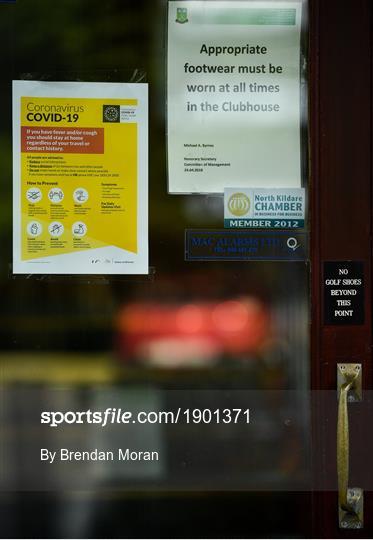 Members of Craddockstown Golf Club enjoy golf while adhering to the guidelines of social distancing